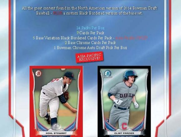 MLB 2014 BOWMAN DRAFT BASEBALL ASIA