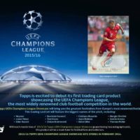 2015/16 TOPPS UEFA CHAMPIONS LEAGUE SHOWCASE SOCCER