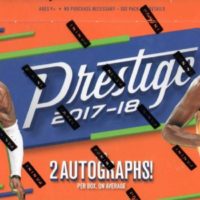 NBA 2017/18 PANINI PRESTIGE BASKETBALL HOBBY