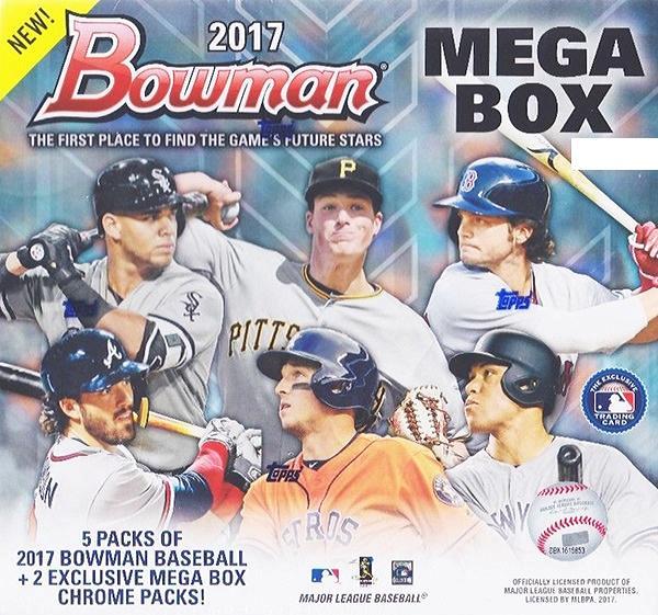 MLB 2017 BOWMAN MEGA BOX CHROME BASEBALL