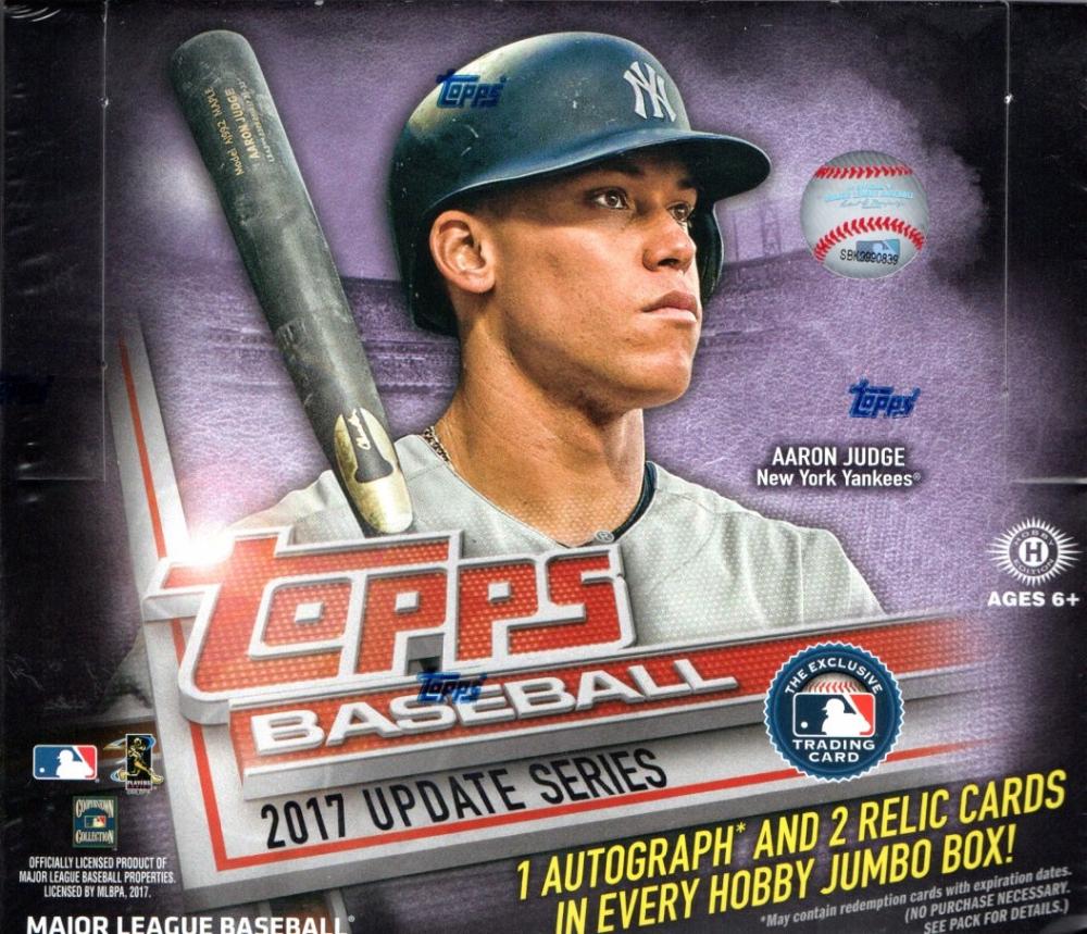 MLB 2017 TOPPS SERIES UPDATE JUMBO