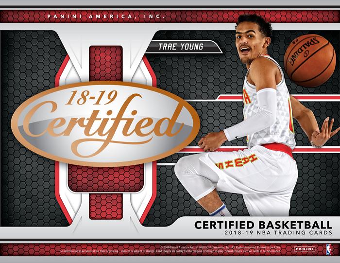 NBA 2018-19 PANINI CERTIFIED BASKETBALL