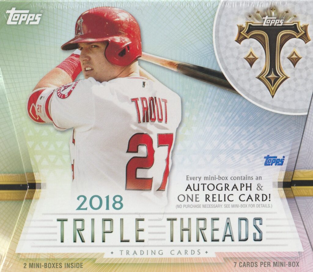 MLB 2018 TOPPS TRIPLE THREADS | Trading Card Journal