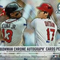 MLB 2018 BOWMAN CHROME BASEBALL HTA