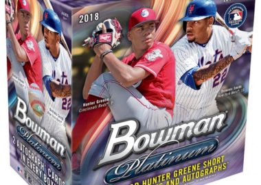 MLB 2018 BOWMAN PLATINUM COLLECTOR BOX