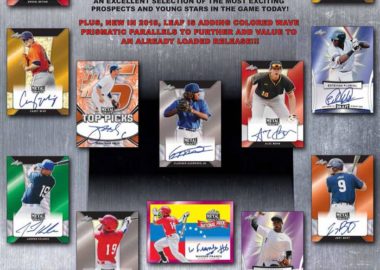 2018 LEAF METAL DRAFT BASEBALL