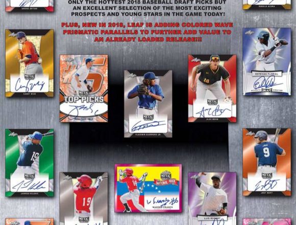 2018 LEAF METAL DRAFT BASEBALL