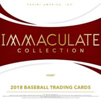 2018 PANINI IMMACULATE COLLECTION BASEBALL