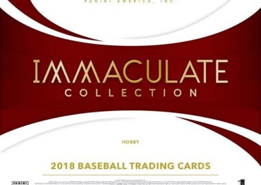 2018 PANINI IMMACULATE COLLECTION BASEBALL