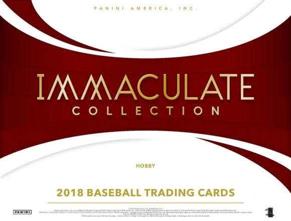 2018 PANINI IMMACULATE COLLECTION BASEBALL