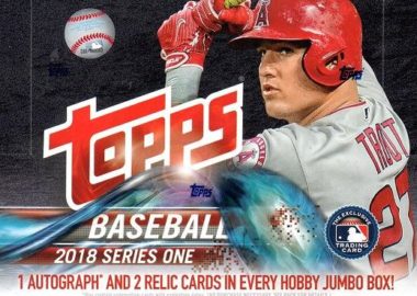 MLB 2018 TOPPS SERIES 1 JUMBO