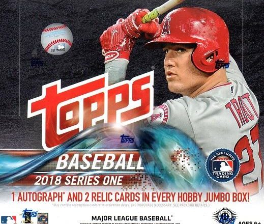 MLB 2018 TOPPS SERIES 1 JUMBO