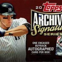 MLB 2018 TOPPS ARCHIVES SIGNATURE ACTIVE PLAYERS