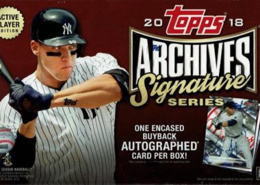 MLB 2018 TOPPS ARCHIVES SIGNATURE ACTIVE PLAYERS