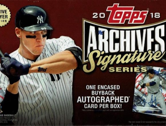 MLB 2018 TOPPS ARCHIVES SIGNATURE ACTIVE PLAYERS