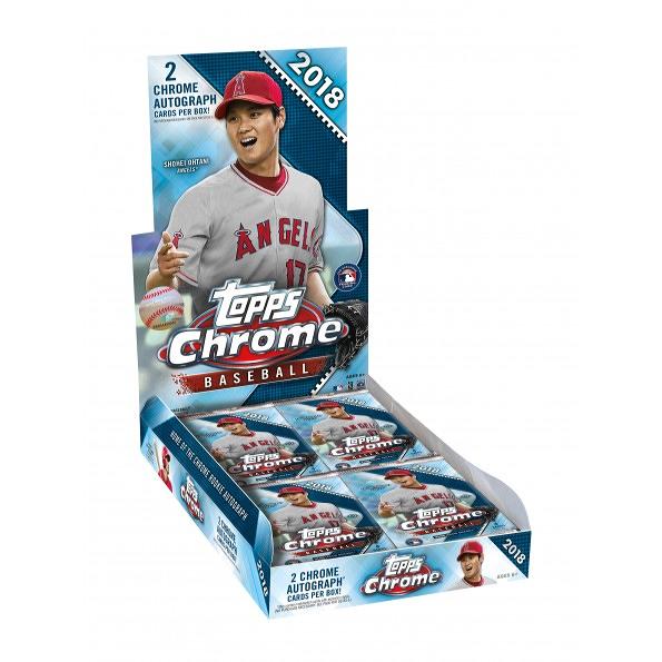 MLB 2018 TOPPS CHROME BASEBALL HOBBY