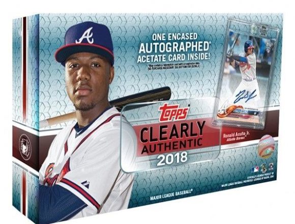 MLB 2018 TOPPS CLEARLY AUTHENTIC BASEBALL