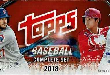 MLB 2018 TOPPS BASEBALL COMPLETE SET HOBBY