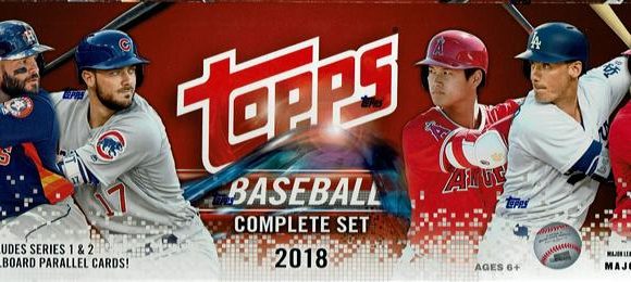 MLB 2018 TOPPS BASEBALL COMPLETE SET HOBBY