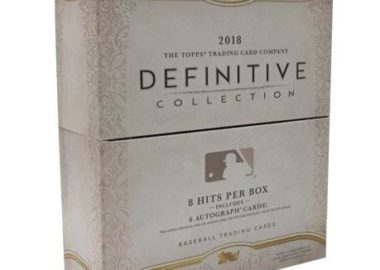 MLB 2018 TOPPS DEFINITIVE COLLECTION BASEBALL