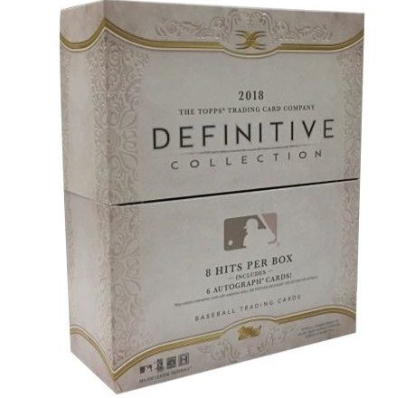 MLB 2018 TOPPS DEFINITIVE COLLECTION BASEBALL