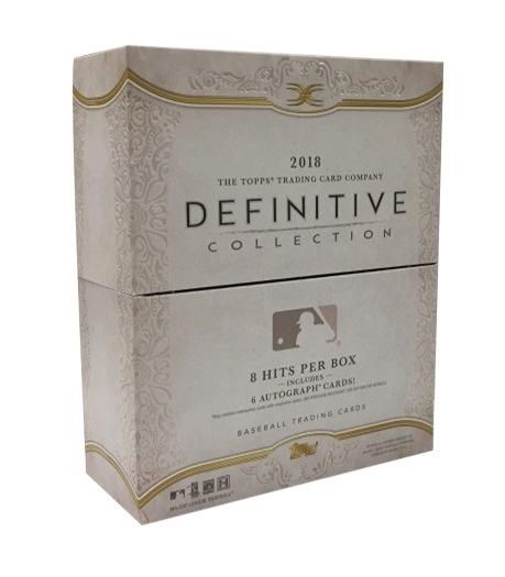 MLB 2018 TOPPS DEFINITIVE COLLECTION BASEBALL