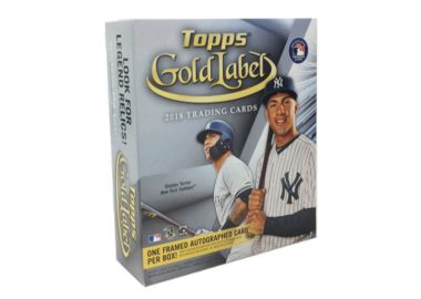 MLB 2018 TOPPS GOLD LABEL BASEBALL