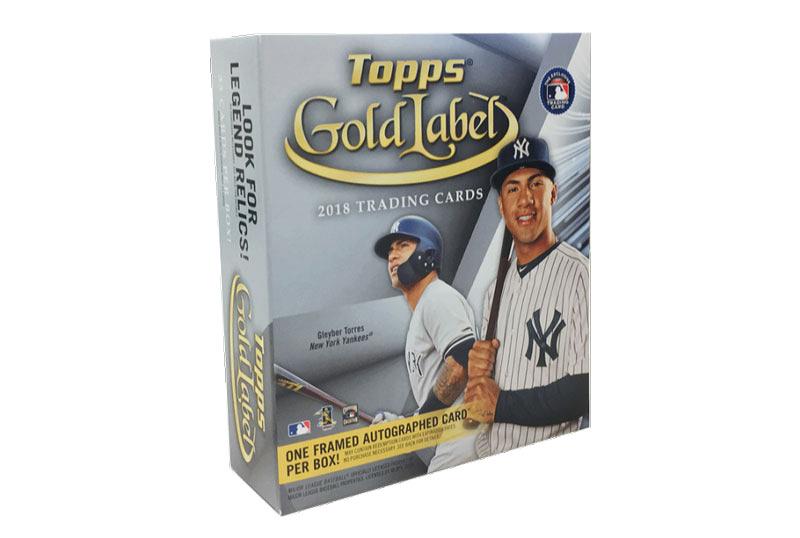 MLB 2018 TOPPS GOLD LABEL BASEBALL