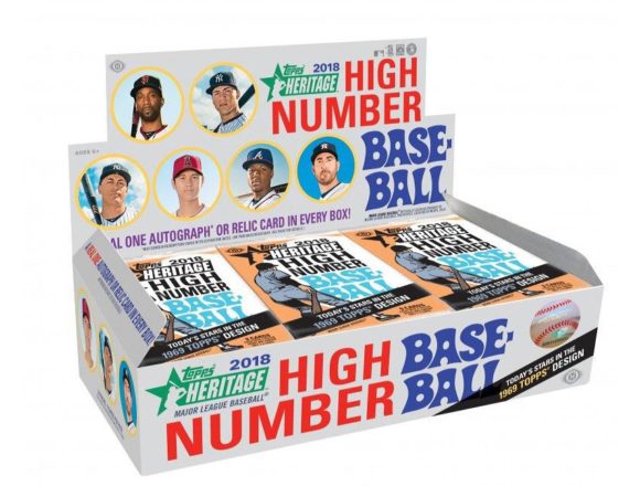 MLB 2018 TOPPS HERITAGE HIGH NUMBER