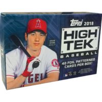 MLB 2018 TOPPS HIGH TEK BASEBALL