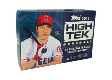 MLB 2018 TOPPS HIGH TEK BASEBALL