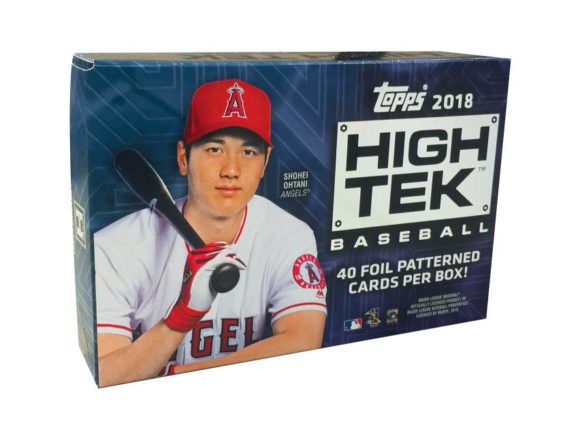 MLB 2018 TOPPS HIGH TEK BASEBALL