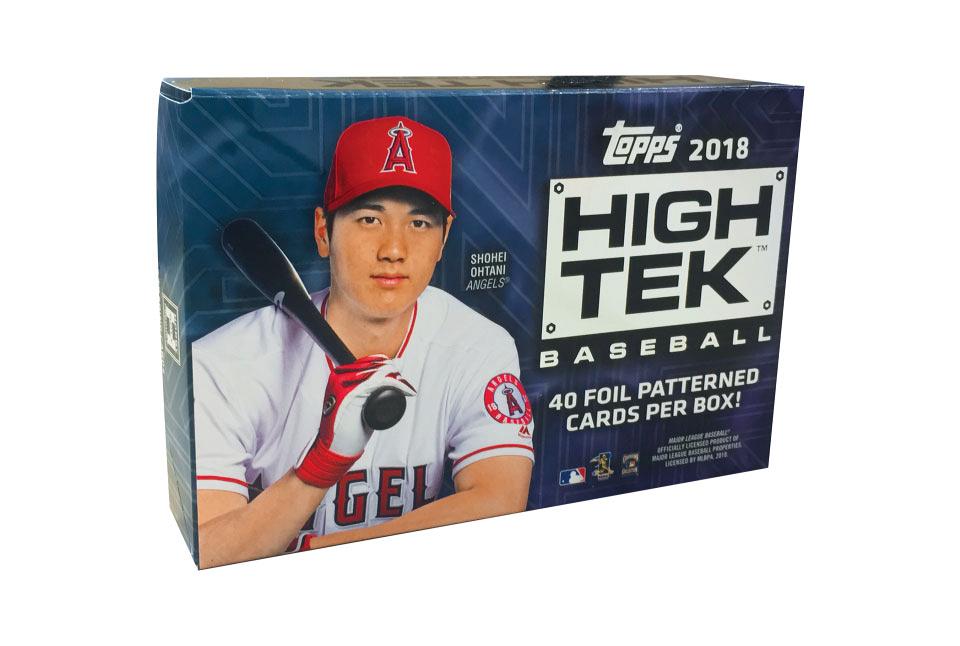 MLB 2018 TOPPS HIGH TEK BASEBALL