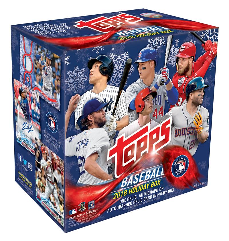 MLB 2018 TOPPS HOLIDAY MEGA BOX