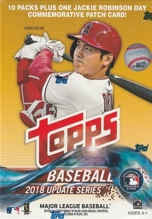 MLB 2018 TOPPS UPDATE BLASTER BOX