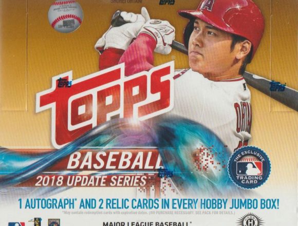 MLB 2018 TOPPS UPDATE SERIES HTA JUMBO