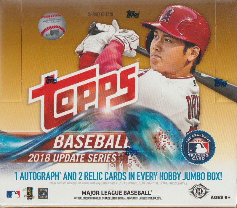 MLB 2018 TOPPS UPDATE SERIES HTA JUMBO