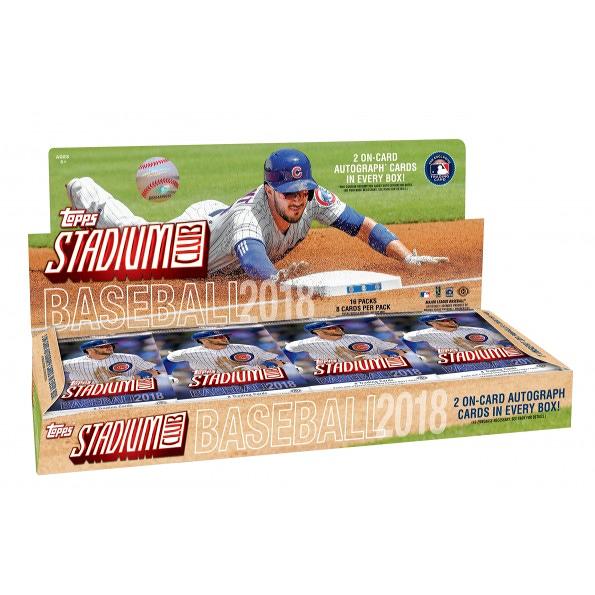 MLB 2018 TOPPS STADIUM CLUB BASEBALL