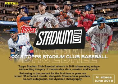 MLB 2018 TOPPS STADIUM CLUB BASEBALL BLASTER