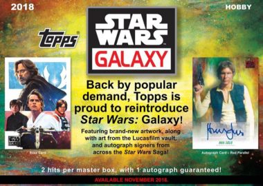 2018 TOPPS STAR WARS GALAXY