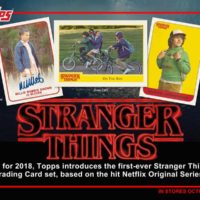 2018 TOPPS STRANGER THINGS