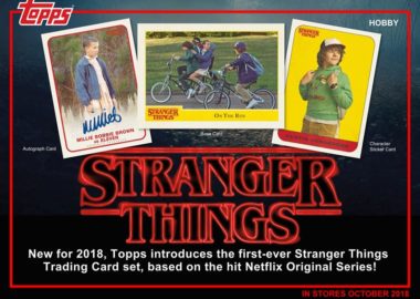 2018 TOPPS STRANGER THINGS