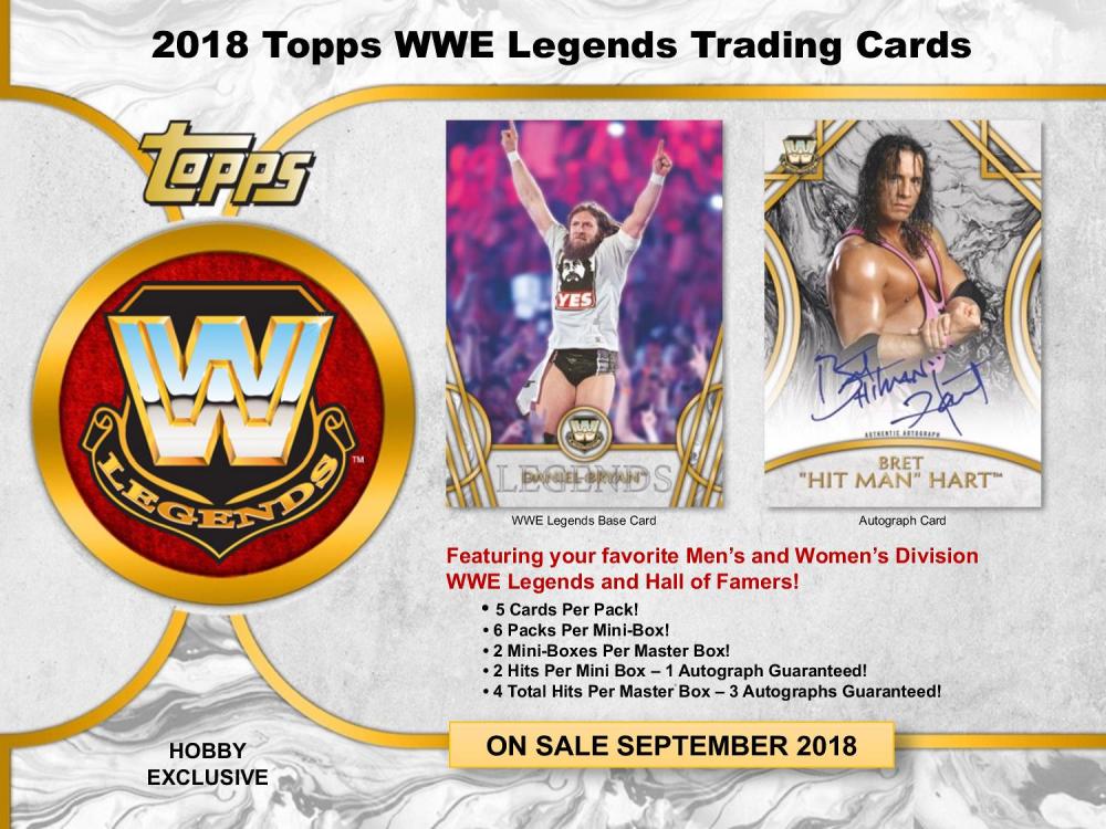 2018 TOPPS WWE LEGENDS