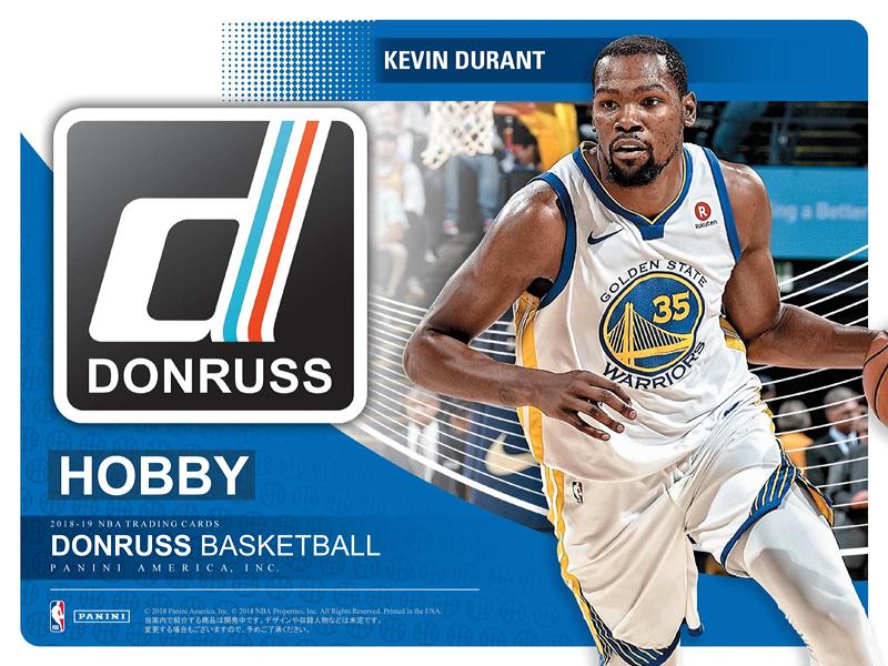 NBA 2018-19 PANINI DONRUSS BASKETBALL HOBBY