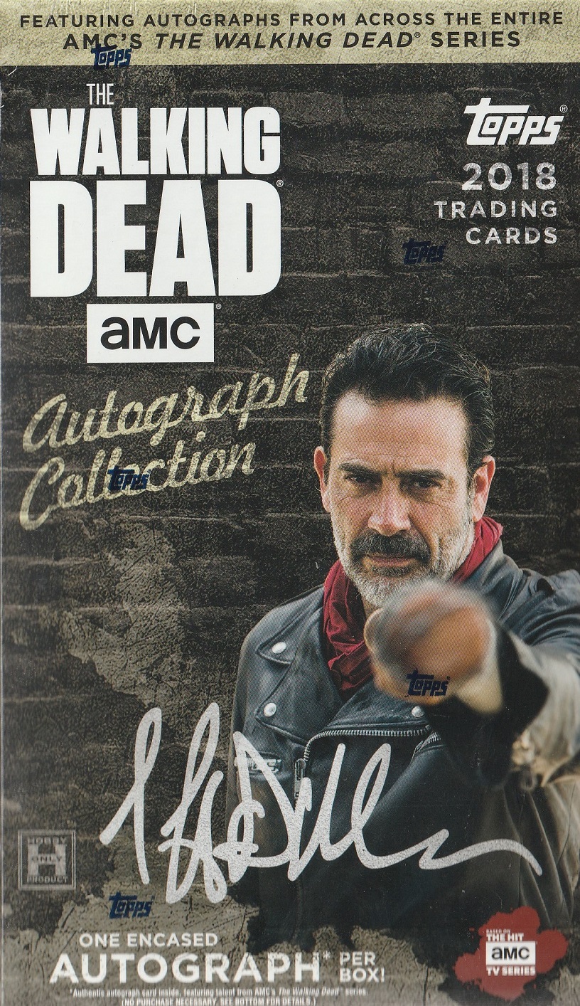 Walking Dead Autograph Collection 2018 Factory Sealed Hobby Box Topps 