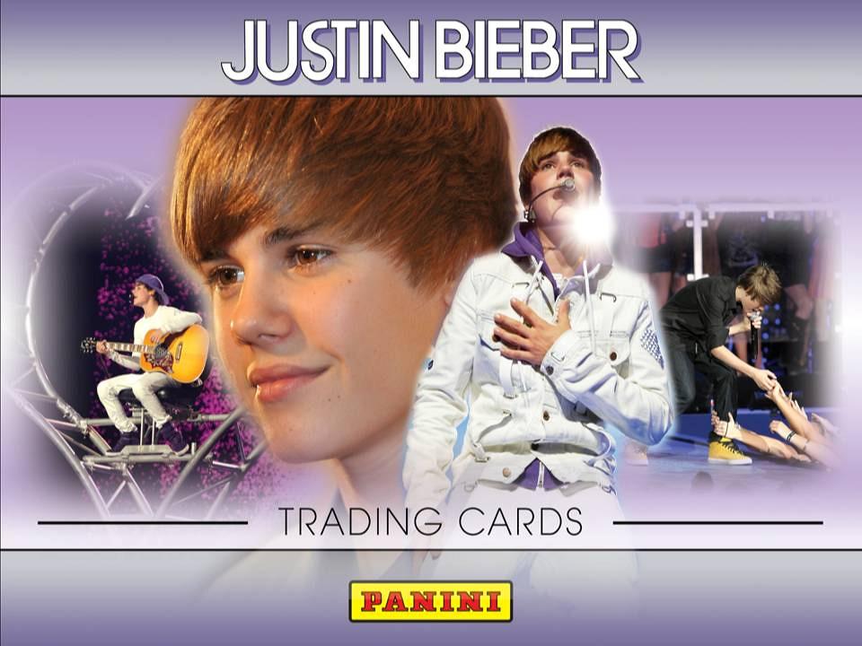 2010 Panini Justin Bieber Trading Cards Blaster