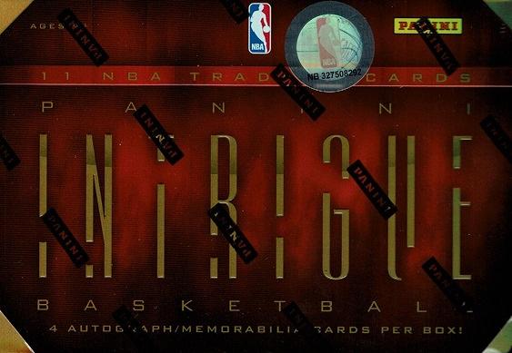 NBA 2012-13 PANINI INTRIGUE BASKETBALL