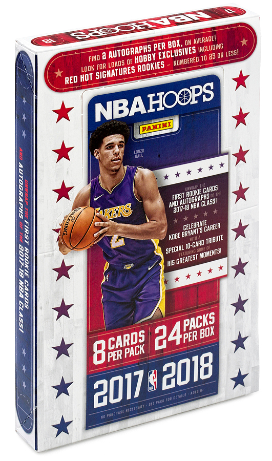 NBA 2017-18 PANINI HOOPS BASKETBALL HOBBY