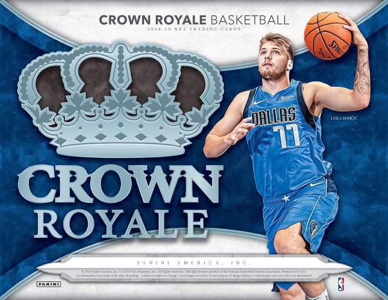 NBA 2018-19 CROWN ROYALE BASKETBAL