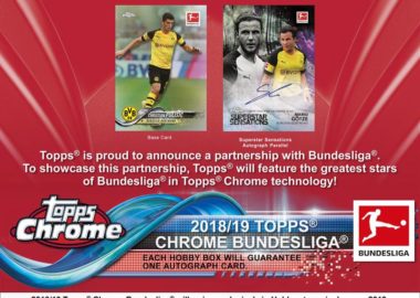 2018/19 TOPPS CHROME BUNDESLIGA